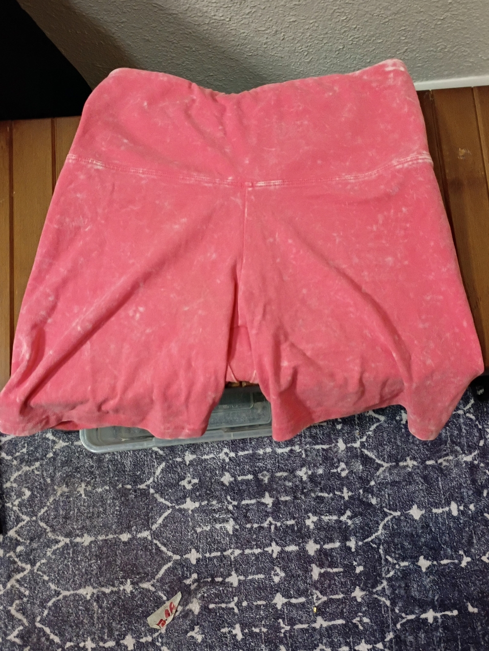 PINK Victoria's Secret Coral Pink Yoga Shorts
